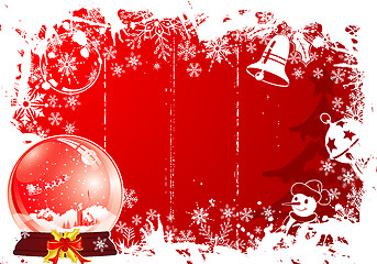 Image showing Christmas frame