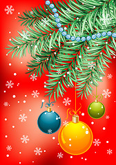 Image showing Christmas background