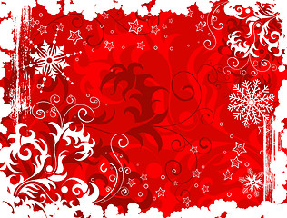 Image showing Abstract christmas background