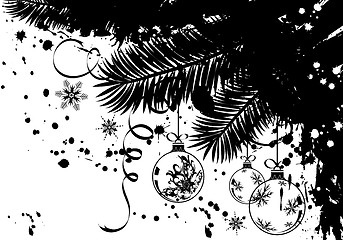 Image showing Christmas frame