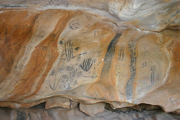 Image showing aboriginal paintings