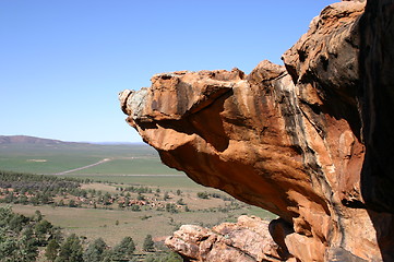 Image showing mountain in outback