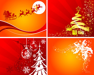 Image showing Christmas backgrounds