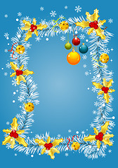 Image showing Christmas frame