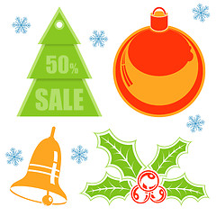 Image showing Christmas sticker