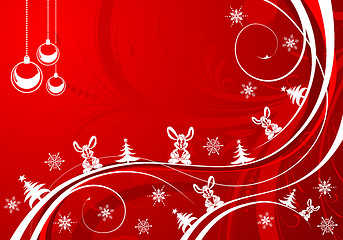 Image showing Christmas background