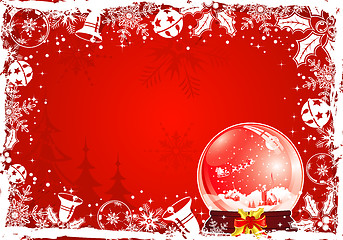 Image showing Christmas frame