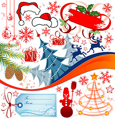 Image showing Christmas set