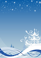 Image showing Christmas background