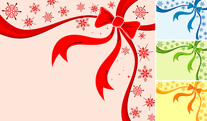 Image showing Abstract christmas background