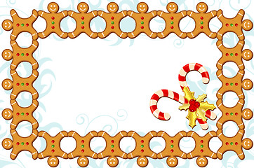 Image showing Christmas frame