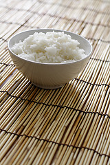Image showing Bowl of rice