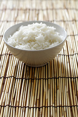 Image showing Bowl of rice