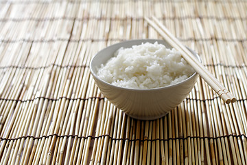 Image showing Bowl of rice