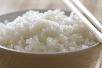 Image showing Bowl of rice