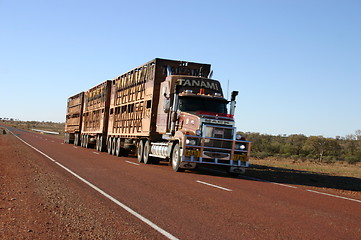 Image showing roadtrain