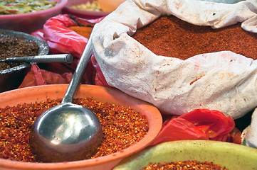 Image showing Asian bag of spices