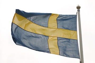 Image showing Swedish flag