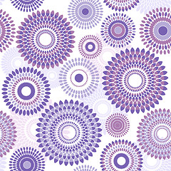 Image showing Seamless pattern with balls