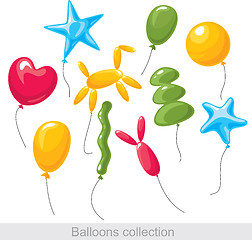 Image showing balloons collection