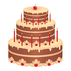 Image showing birthday cake