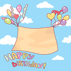 Image showing Cute birthday card