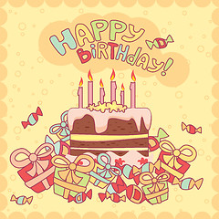 Image showing happy birthday card