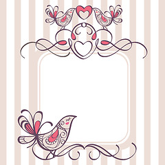 Image showing wedding frame