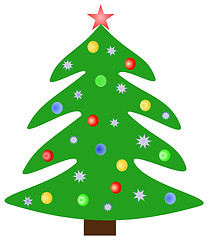 Image showing christmas tree