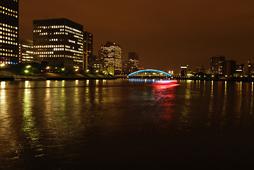 Image showing night city view