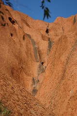 Image showing part of ayers rock