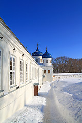 Image showing christian church on territory of the orthodox priory 