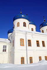 Image showing bell tower of the ancient orthodox priory