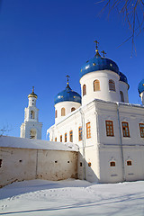Image showing christian church on territory of the orthodox priory 