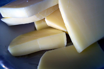 Image showing yellow cheese