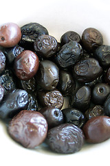 Image showing black olives