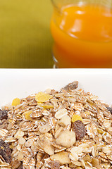 Image showing Muesli breakfast