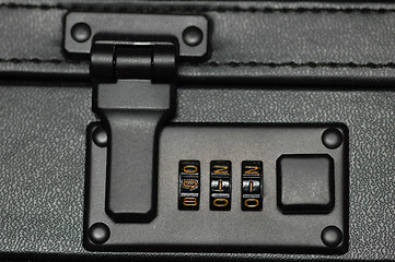 Image showing Suit-case detail