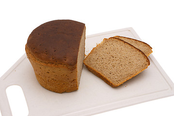 Image showing Black bread.