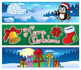 Image showing Christmas banners collection 2