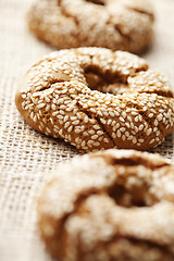 Image showing fresh wholegrain bread