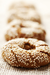 Image showing fresh wholegrain bread