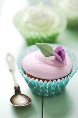 Image showing Pastel cupcakes