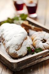 Image showing christmas stollen