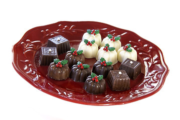 Image showing Christmas chocolates