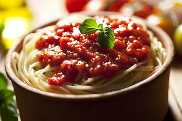 Image showing spaghetti napolitana