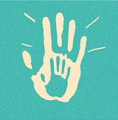 Image showing Applause.  vector background