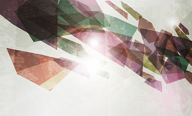 Image showing Abstract vector colorful background