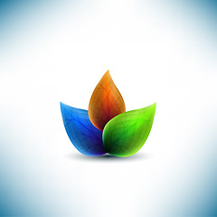Image showing fresh  leaves  design