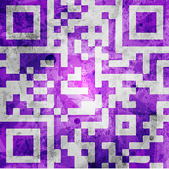 Image showing qr code background